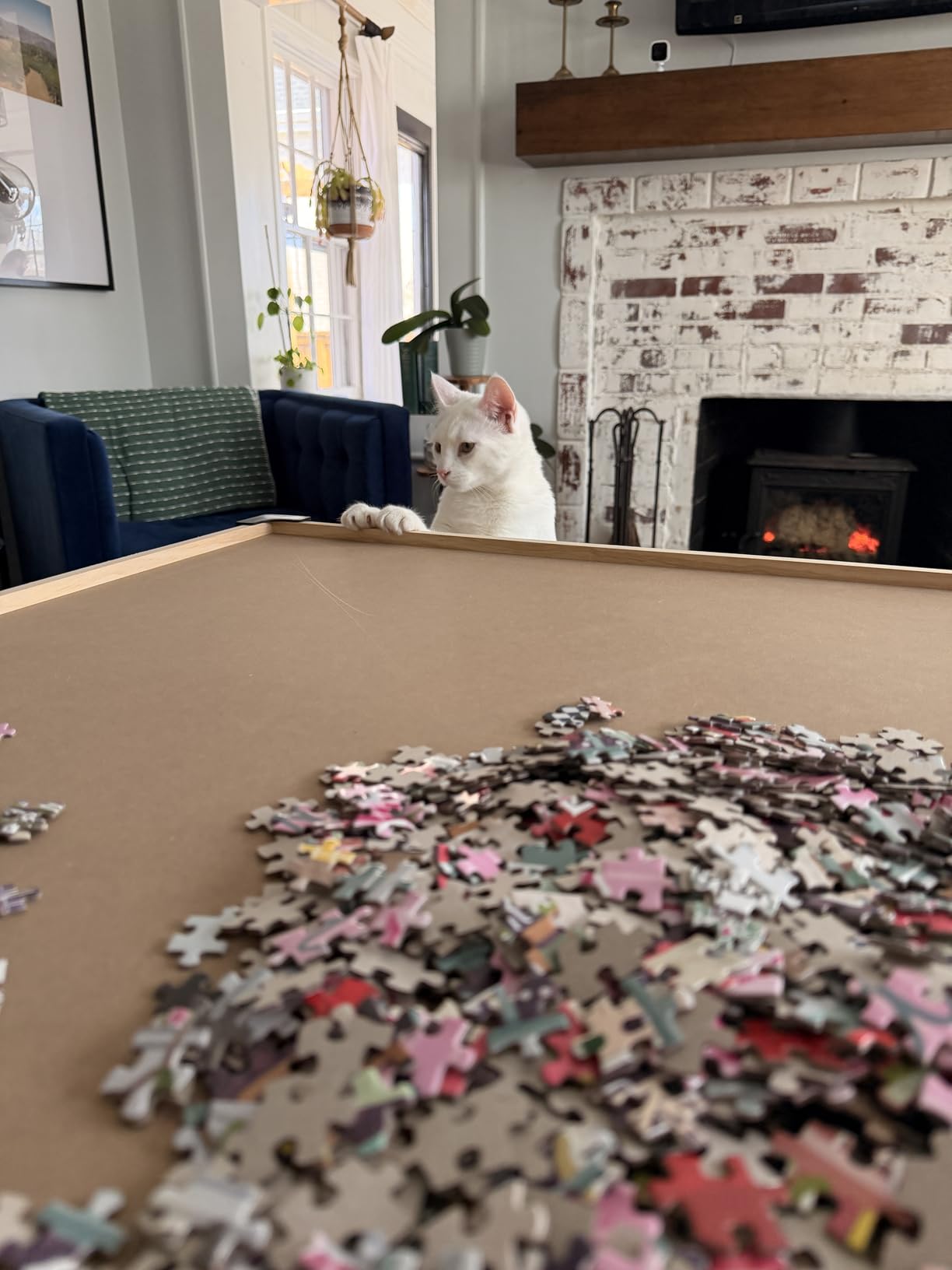 ALL4JIG 2000 Piece Rotating Puzzle Board with 4 Drawers and Cover, 28.5