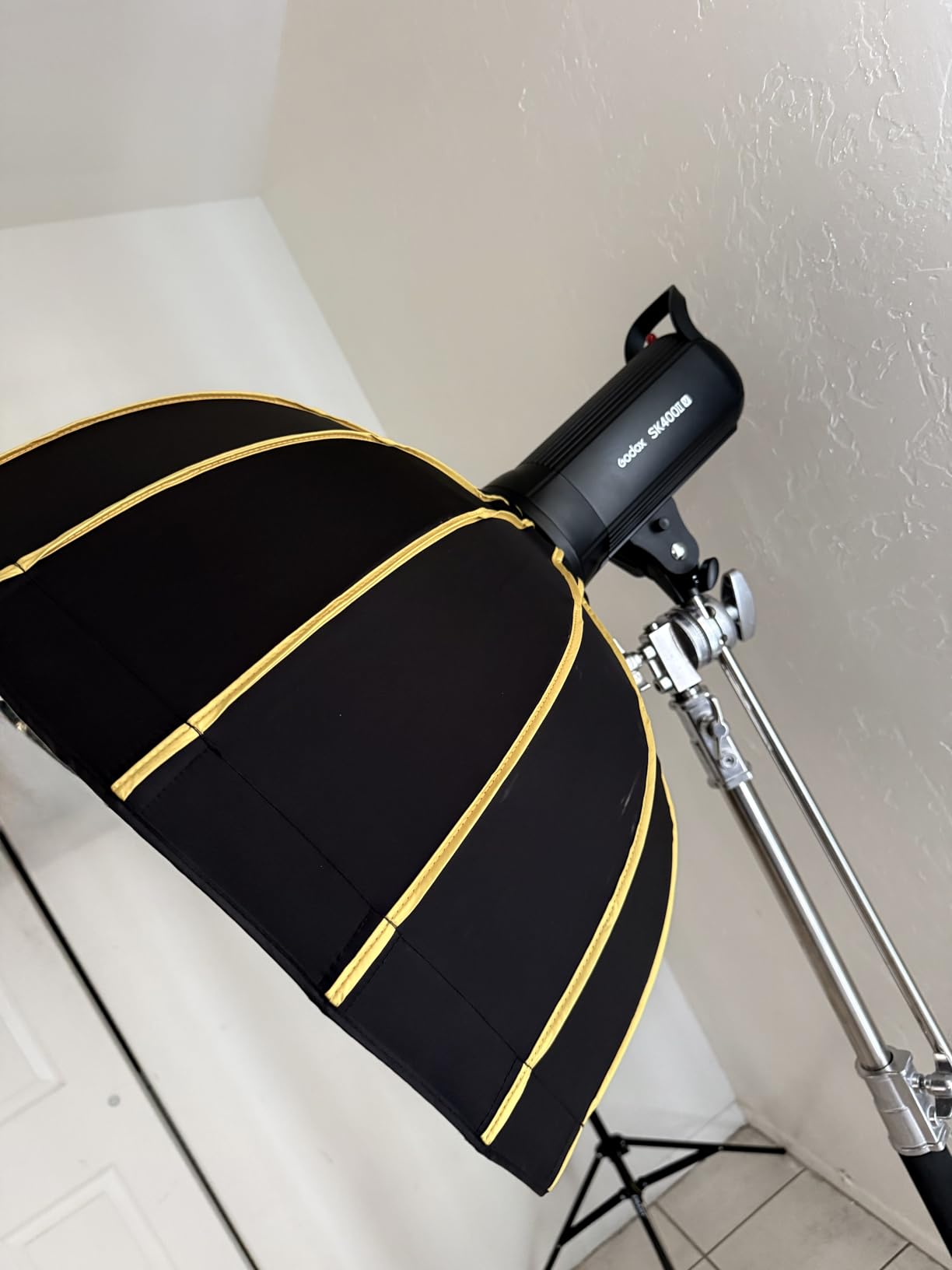 Godox SK400II-V 400Ws Bowens Mount Photo Studio Strobe Flash, 2.4GHz GN65 | 0.1-1.5s Recycle Time, Built-in LED Modeling Lamp 5600K Strobe Light Monolight for Studio, Portrait, Commerce Photography customer photo 2
