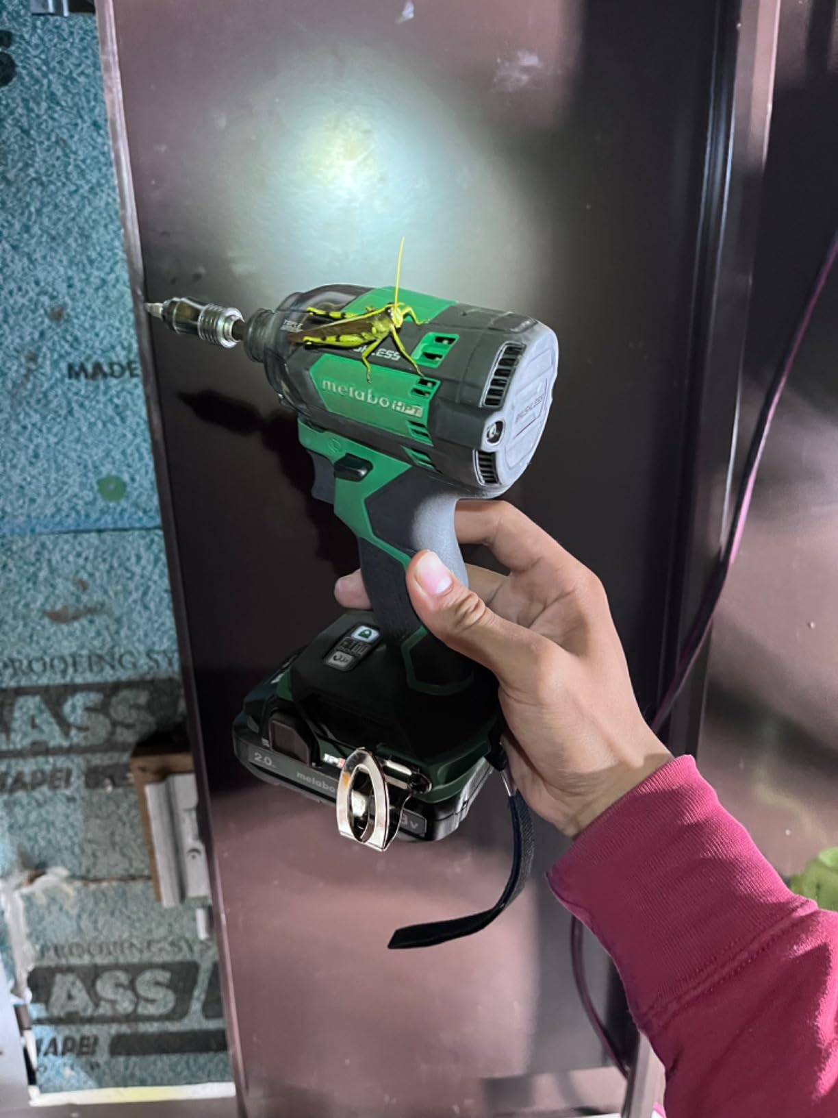 Metabo HPT 18V Cordless Triple Hammer BOLT Impact Driver Kit, WH18DC | 1/4-Inch Chuck, Lithium-Ion Batteries Included, Compact Lightweight Power Tool, Carrying Case, Charger customer photo 2