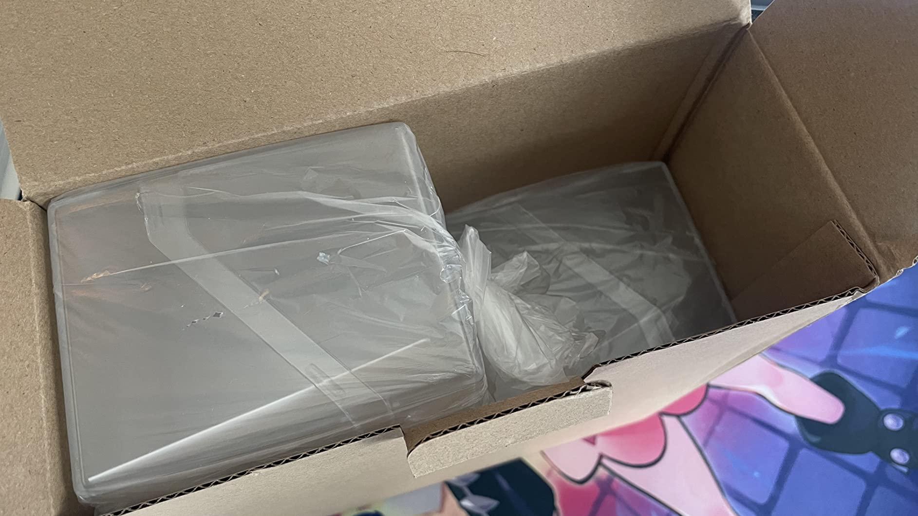 Mlikero Card Deck Cases, 6 Pack Acrylic Commander Deck Box Holding 100+ Sleeved Cards with 6 Dividers, Clear Card Storage Box Fit for MTG, TCG, Sports Cards customer photo 1