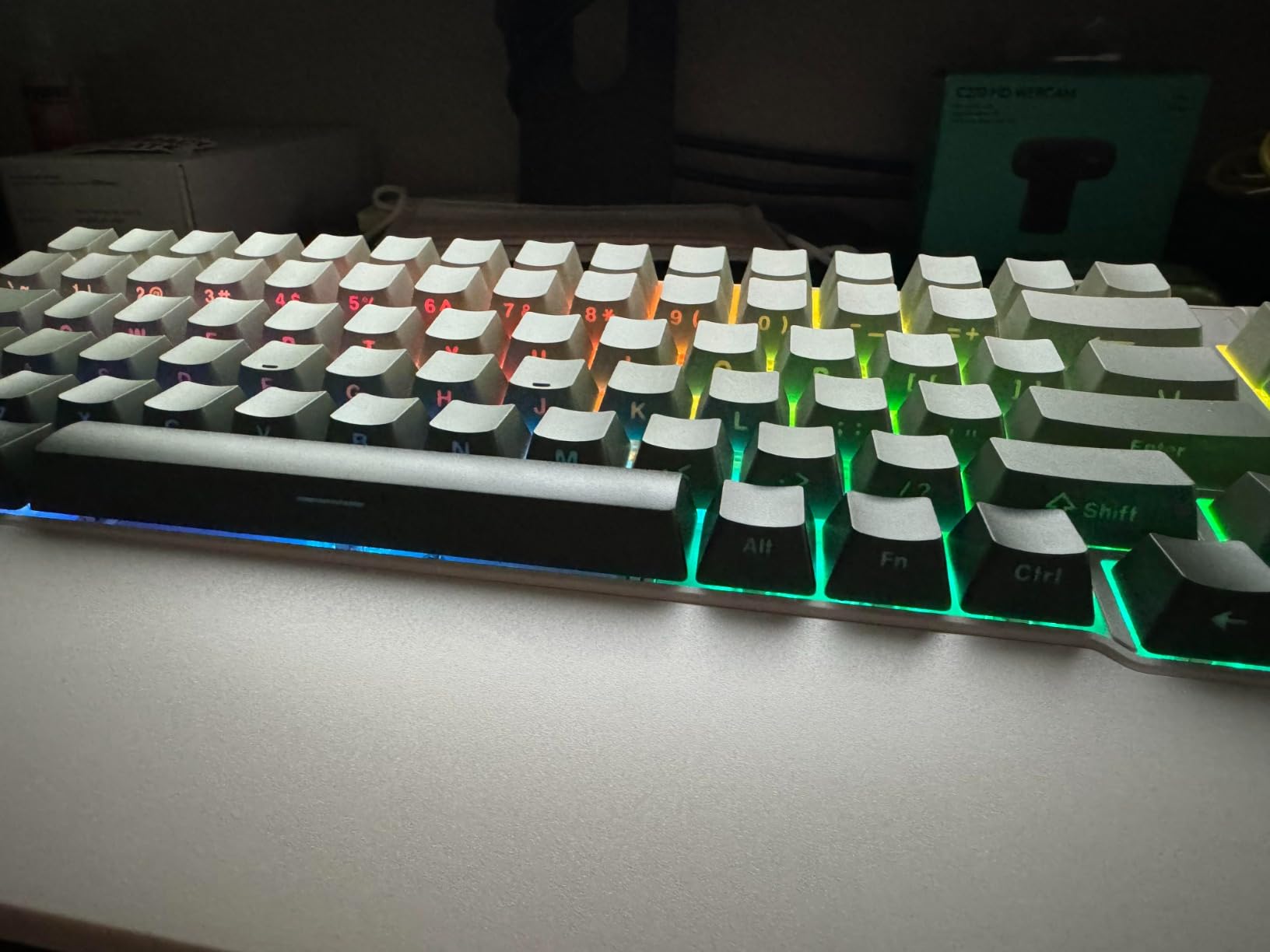 RK ROYAL KLUDGE RK96 RGB Wireless Mechanical Gaming Keyboard w/Wrist Rest | 90% 96 Keys Hot Swappable Mechanical Keyboard, 3-Mode BT5.0/2.4G/USB-C, Volume Control, Software Support & Massive Battery customer photo 2