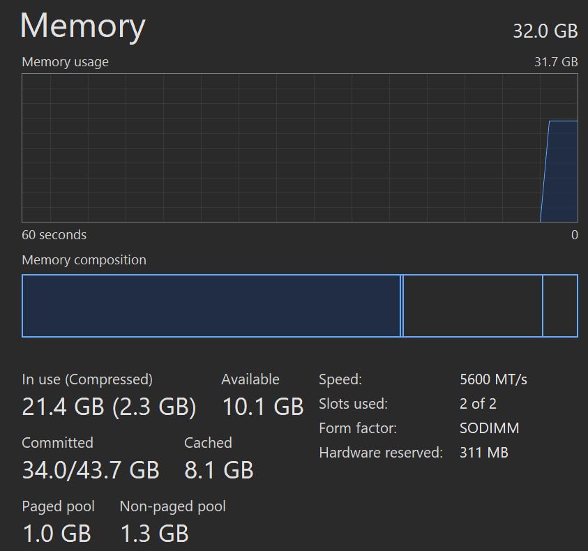 Kingston FURY Impact 32GB (2x16GB) 5600MT/s DDR5 CL40 Laptop Memory Kit of 2 | Lower Power Consumption | Intel XMP 3.0 | Plug N Play | KF556S40IBK2-32 customer photo 1