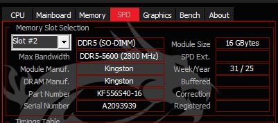 Kingston FURY Impact 32GB (2x16GB) 5600MT/s DDR5 CL40 Laptop Memory Kit of 2 | Lower Power Consumption | Intel XMP 3.0 | Plug N Play | KF556S40IBK2-32 customer photo 2