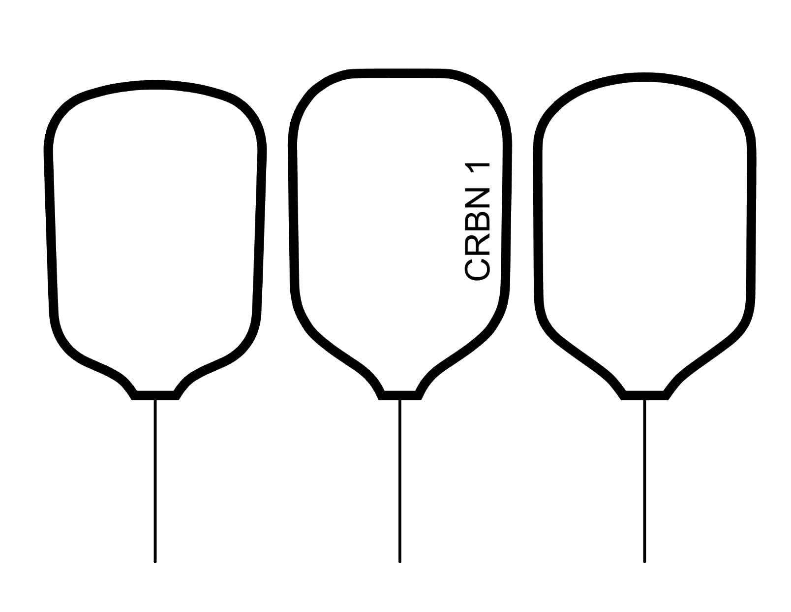 CRBN1 and CRBN2 Paddle | Carbon Fiber Pickleball Paddle with Honeycomb Poly Core - Perfect Balance of Power & Control customer photo 1