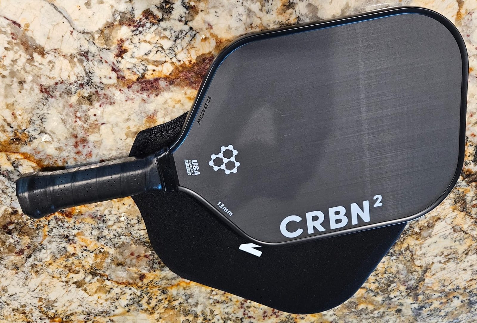 CRBN1 and CRBN2 Paddle | Carbon Fiber Pickleball Paddle with Honeycomb Poly Core - Perfect Balance of Power & Control customer photo 2