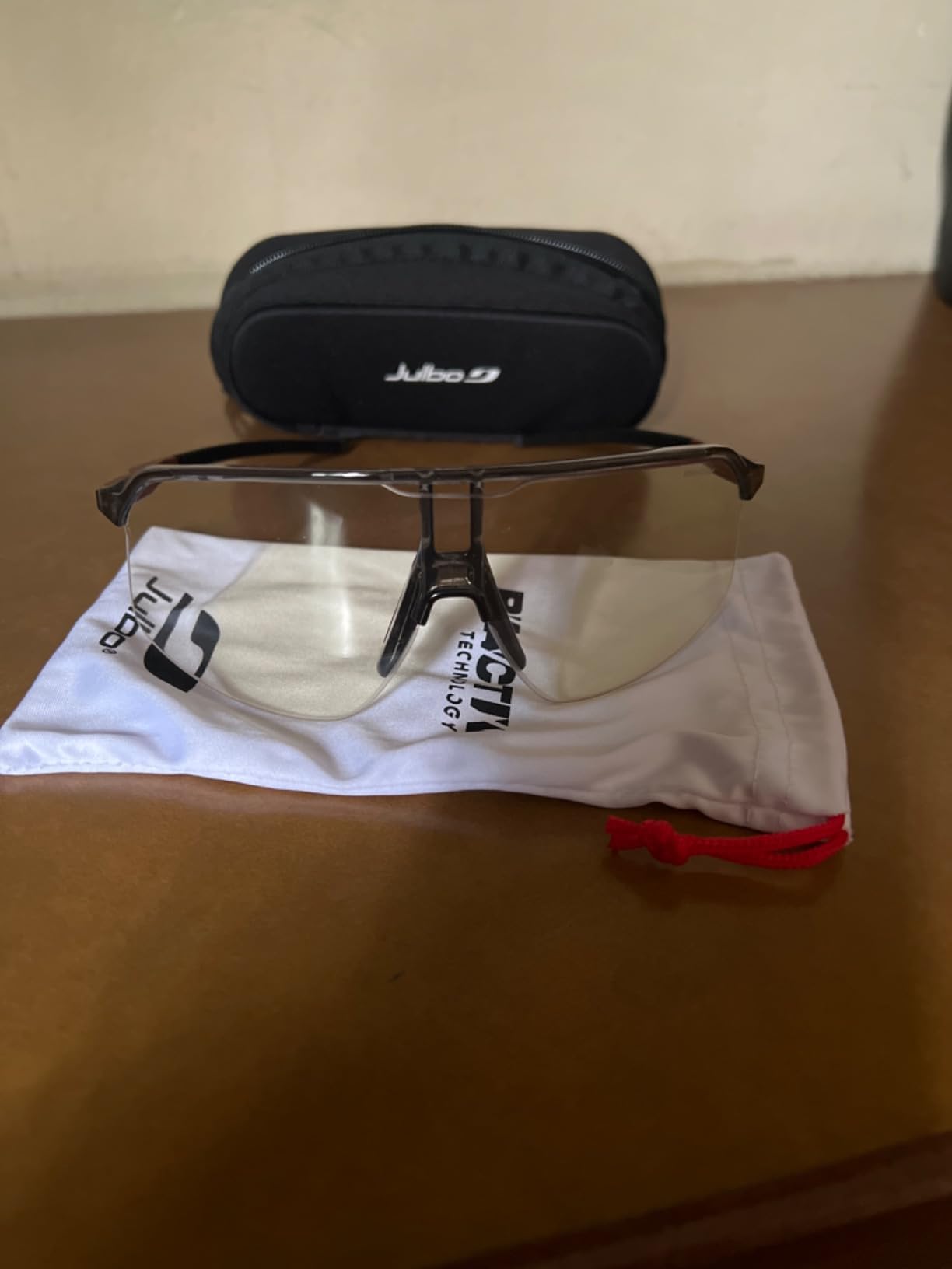 Julbo Density Performance Sunglasses for Men & Women w/Full Venting, Panoramic View for Active Sports - 100% UV Protection customer photo 2