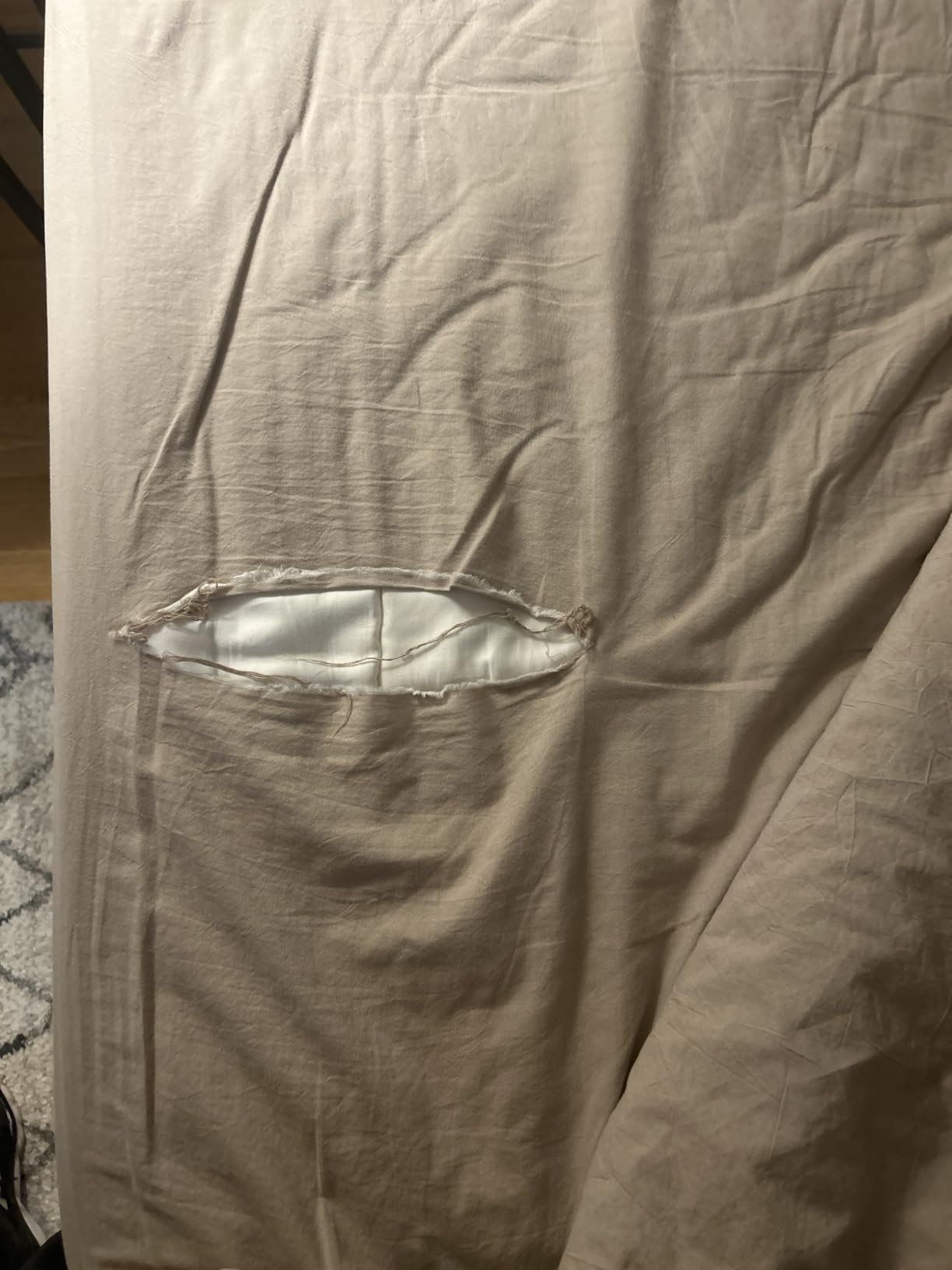 Sheet Set 100% Washed Cotton Linen-Like Extra Deep Pocket Queen | Relaxed Linen-like Texture. Soft, Breathable & Lightweight Comfort. 15-19