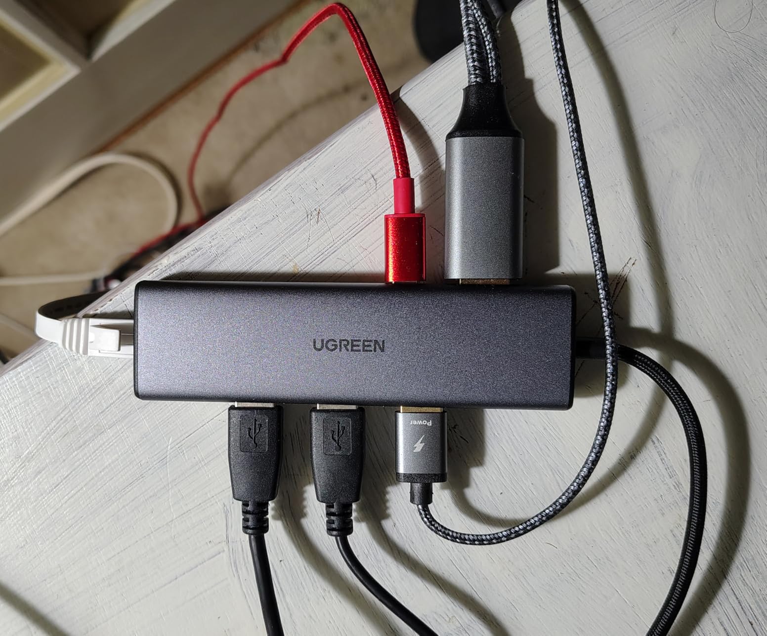 UGREEN Revodok 6 in 1 USB C Hub Gigabit Ethernet Adapter with 4K HDMI, 100W PD Charging, USB A Data Ports Compatible with MacBook Neo/Pro/Air M1, M2, M3, M4, M5, iPad, iPhone 16 Pro/Pro Max, Steam Deck customer photo 2