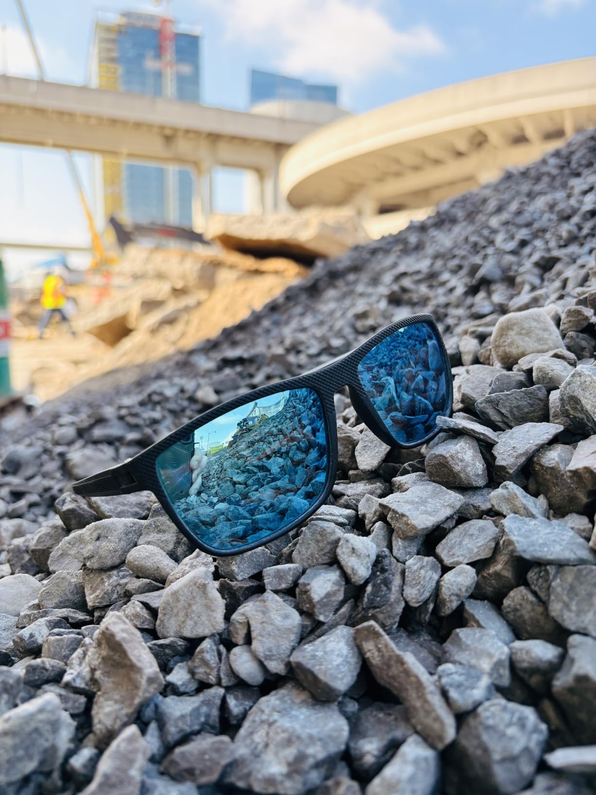KALIYADI Polarized Sunglasses for Men, Lightweight Sun Glasses with UV Protection for Driving Fishing Golf customer photo 2