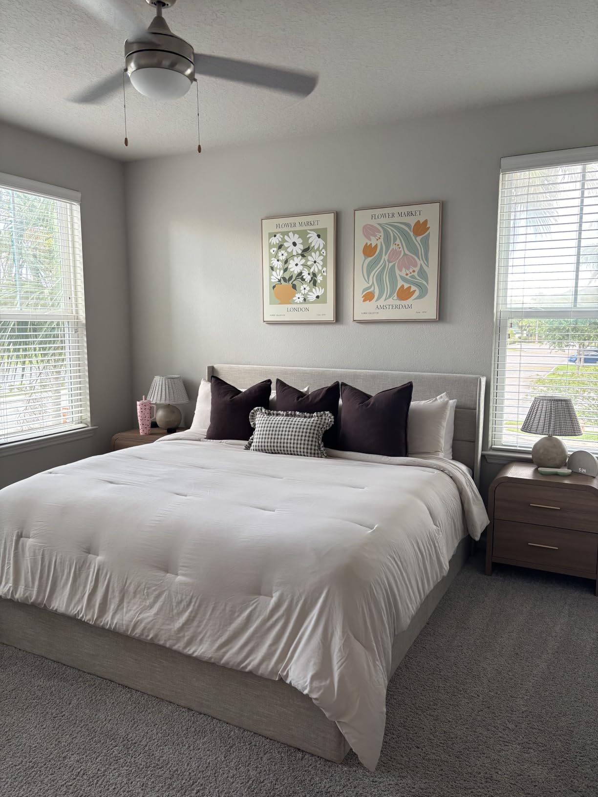 Allewie King Size Lift Up Hydraulic Storage Bed Frame Light Beige | Modern Wingback Headboard, Hydraulic Support Storage, No Box Spring Needed customer photo 1