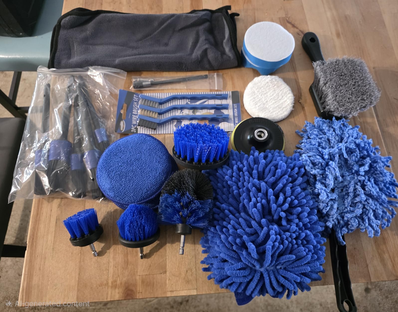TTRCB 27Pcs Car Detailing Kit, Car Cleaning Kit, Car Detailing Brush Set, Drill Brush Set, Car Detailing Brushes, Car Wash Kit, Car Accessories, Car Cleaning Supplies for Interior, Exterior, Wheels customer photo 1