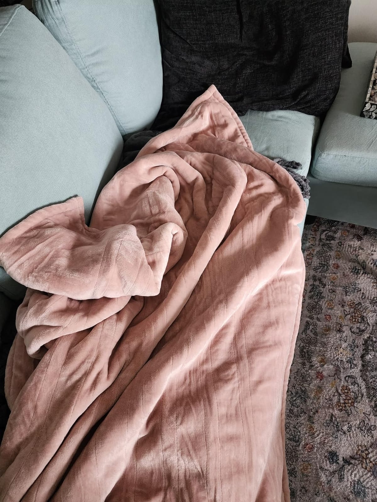 GOTCOZY Heated Blanket-Soft Plush Electric Blanket 50