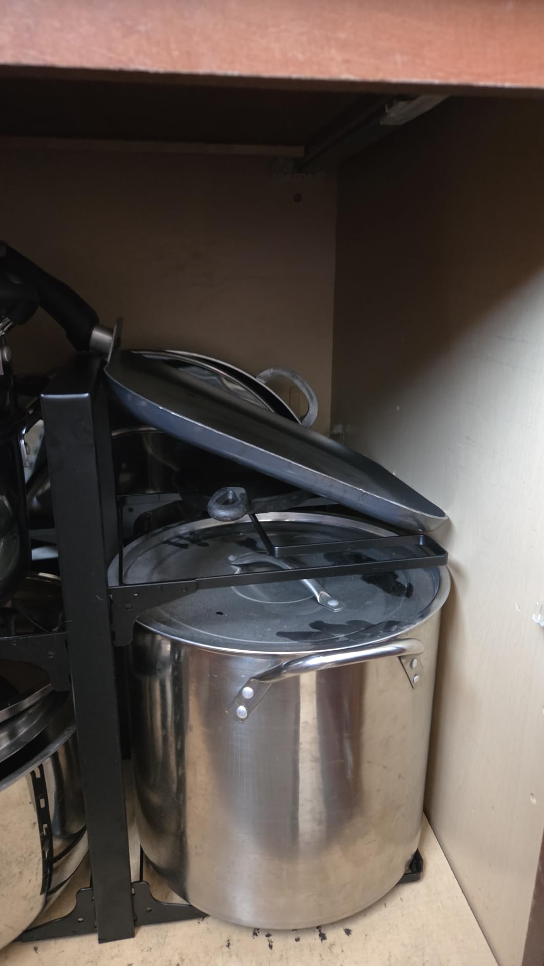 ORDORA Pots and Pans Organizer Under Cabinet 20.8