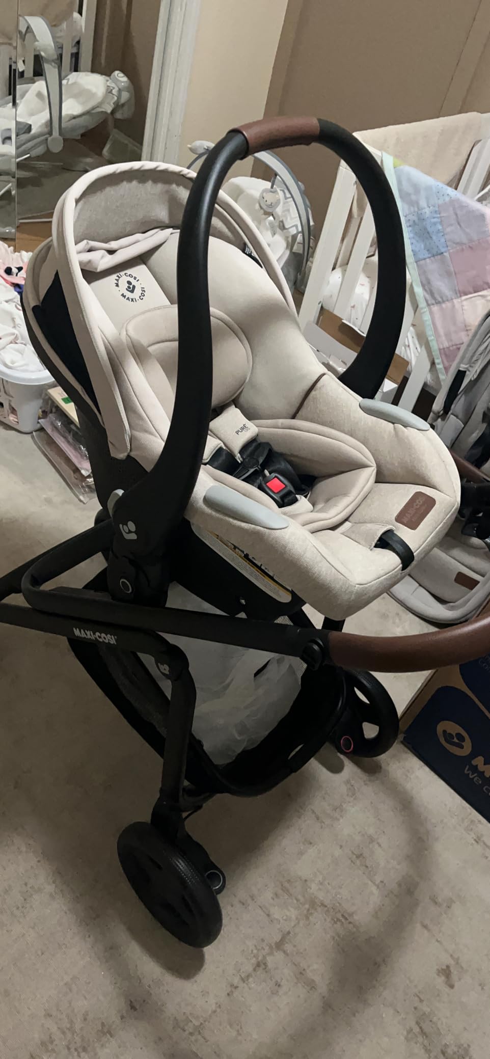 Maxi-Cosi Tayla Max Travel System, Baby Stroller and Car Seat Combo, Desert Wonder customer photo 1