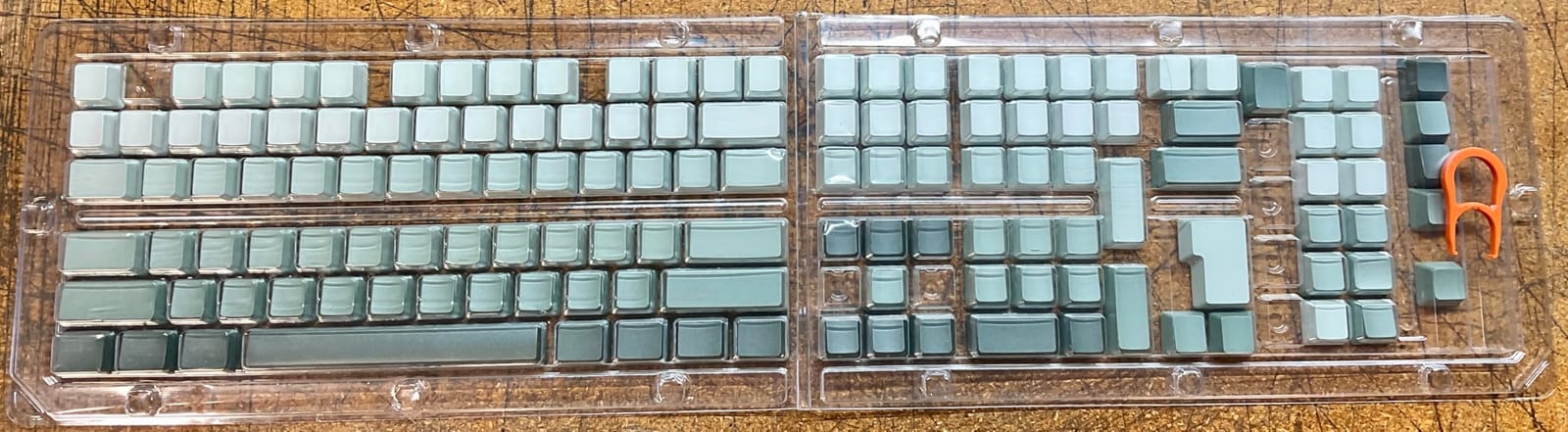 XVX PBT Keycaps - Side Print Keycaps 60 65 75 100 Percent, Double Shot Shine Through Custom Keycaps, Black 136 Keys Set, OEM Profile, Minimalist Style Phantom for Cherry Gateron MX Switch Keyboard customer photo 2
