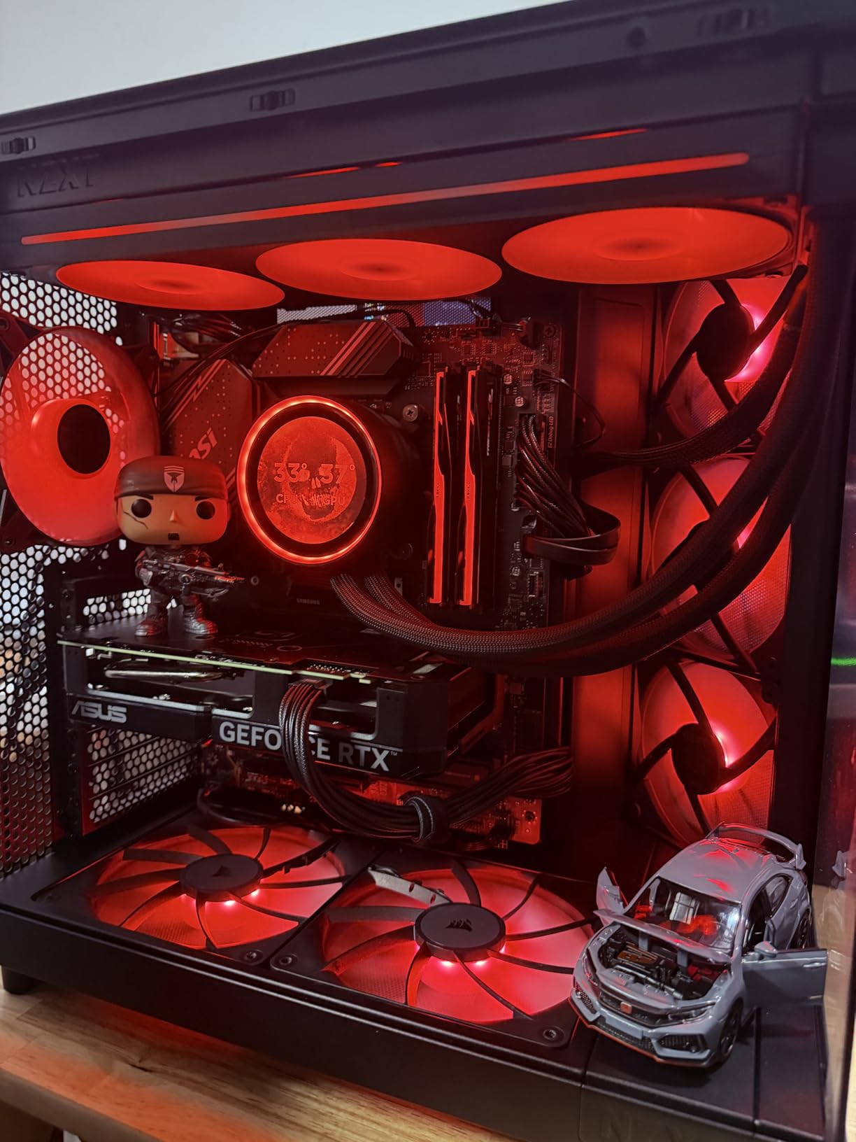 ASUS TUF Gaming 850W Gold (850 Watt, ATX 3.1 Compatible, Fully Modular Power Supply, 80+ Gold, Military-Grade Components, Dual Ball Bearing, Axial-tech Fan, PCB Coating, 10 Year Warranty) customer photo 1