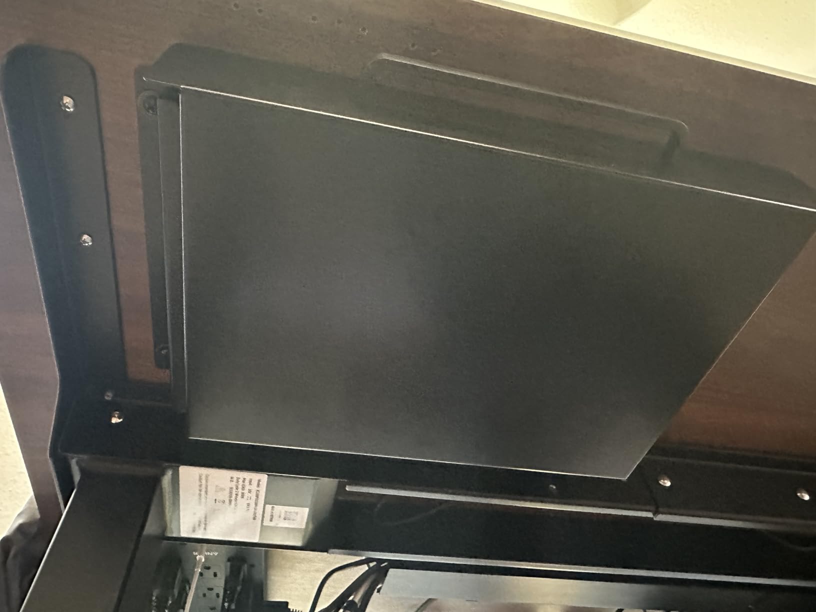 VIVO Black 13 x 9 in Under Desk Storage Drawer, DESK-DR1H-B | Sliding Steel Pull-out Drawer for Office Desk customer photo 1