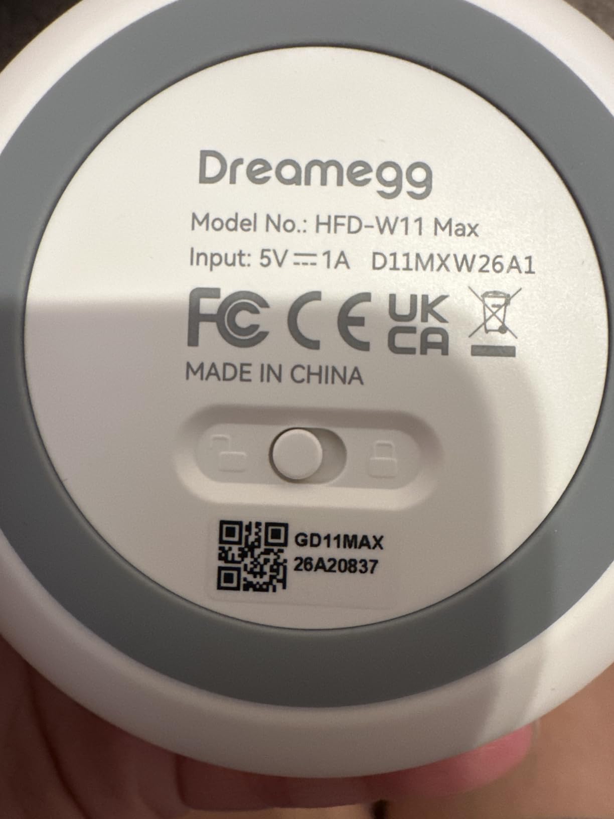Dreamegg White Noise Machine - Portable Sound Machine for Baby Adult, Features Powerful Battery, 21 Soothing Sound, Noise Canceling for Office & Sleeping, Sound Therapy for Home, Travel customer photo 2