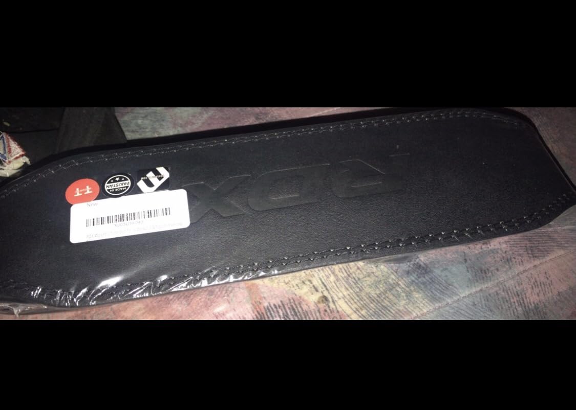 RDX Weight Lifting Belt Gym Fitness, Cowhide Leather, 4