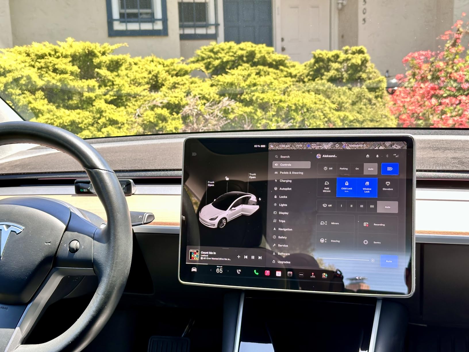 Tesla Model Y (2020-2025)/Model 3 (2017-2023) 9H HD 15'' Screen Protector with Alignment Kit, Ultra-Clear 9H Tempered Glass, HD & 9H & Anti-Fingerprint, Bubble-Free customer photo 1