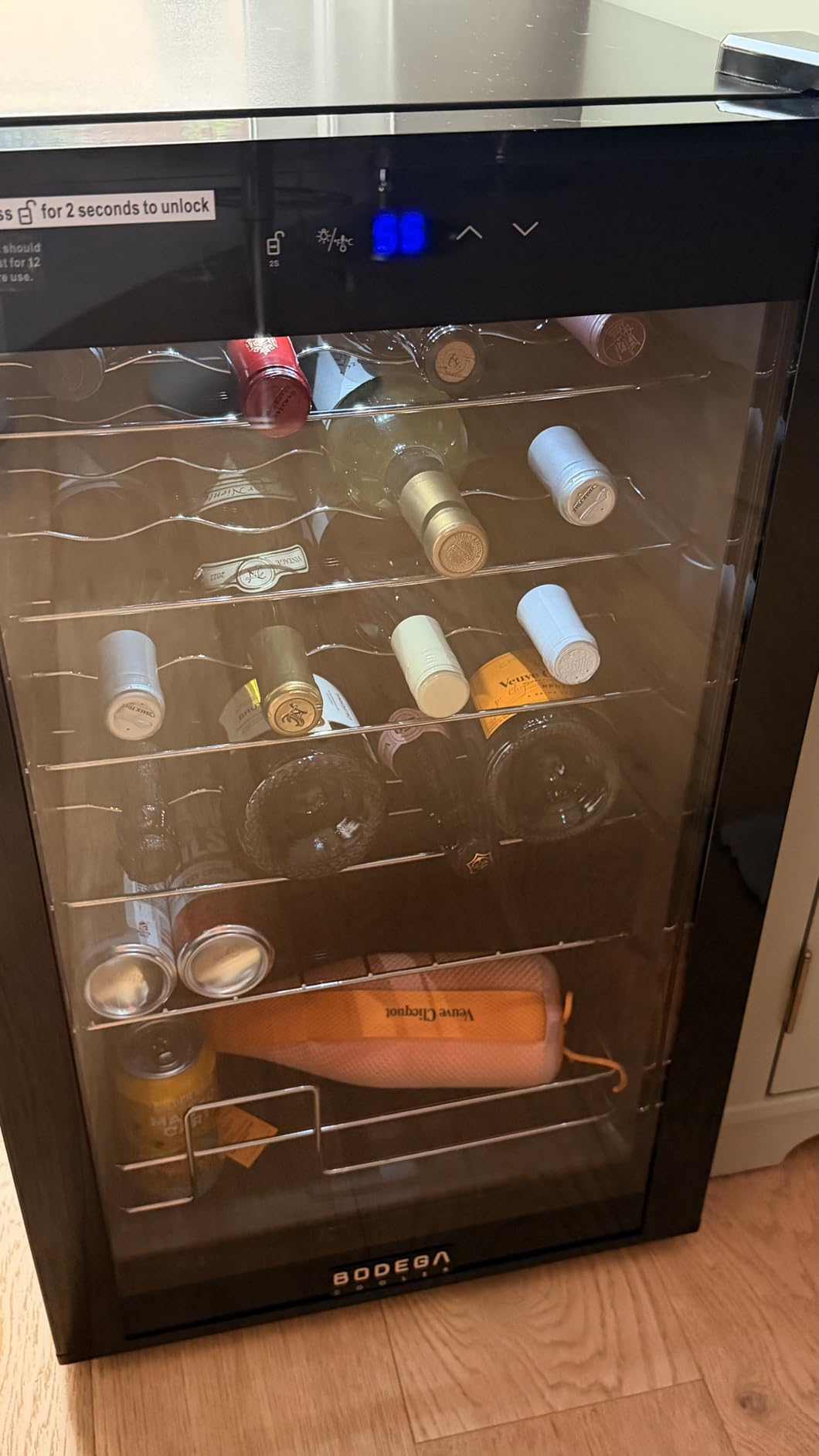 BODEGA COOLER 28 Bottle Wine Fridge, Cooler for Kitchen, Office, Room & bar customer photo 2