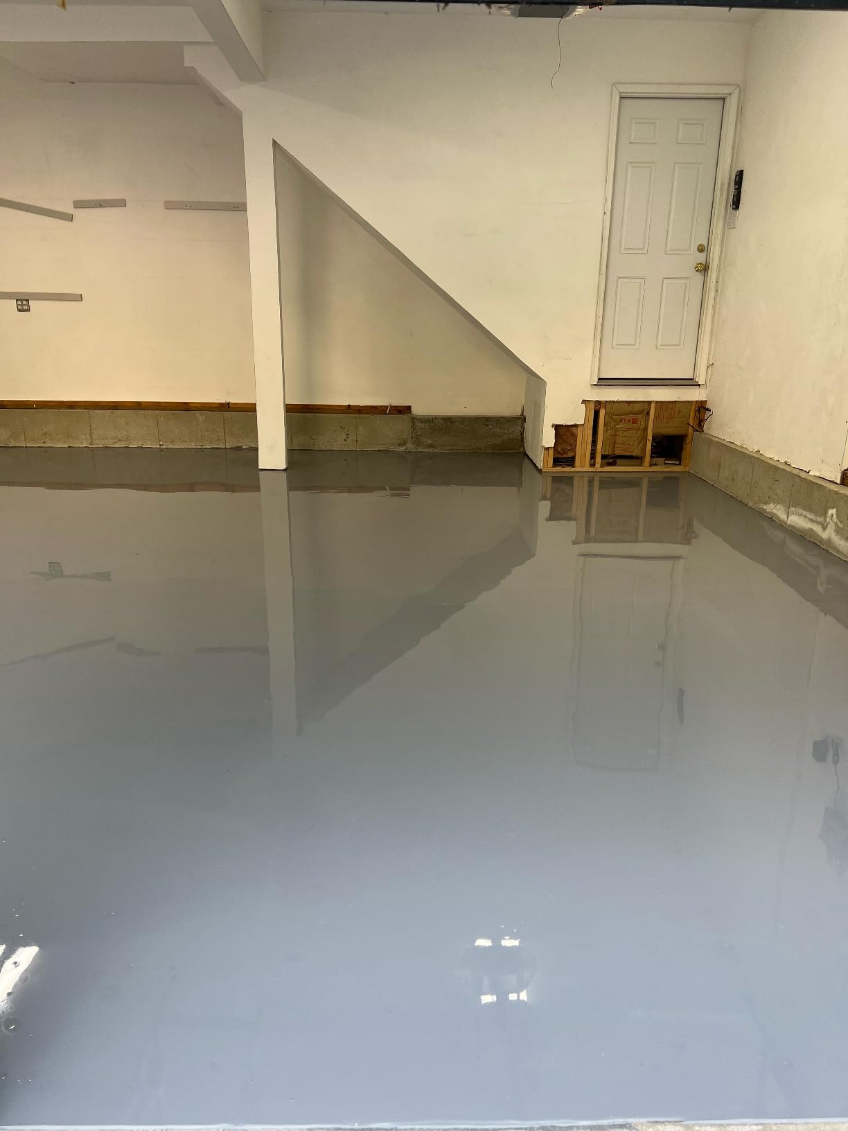 Ghostshield Epoxy Max 100-3 Gallon Kit -100% Solids Epoxy Floor Kit: Epoxy Resin Coating for Garage Floors and Warehouse Floors - Covers up to 150-450 Square Feet customer photo 1