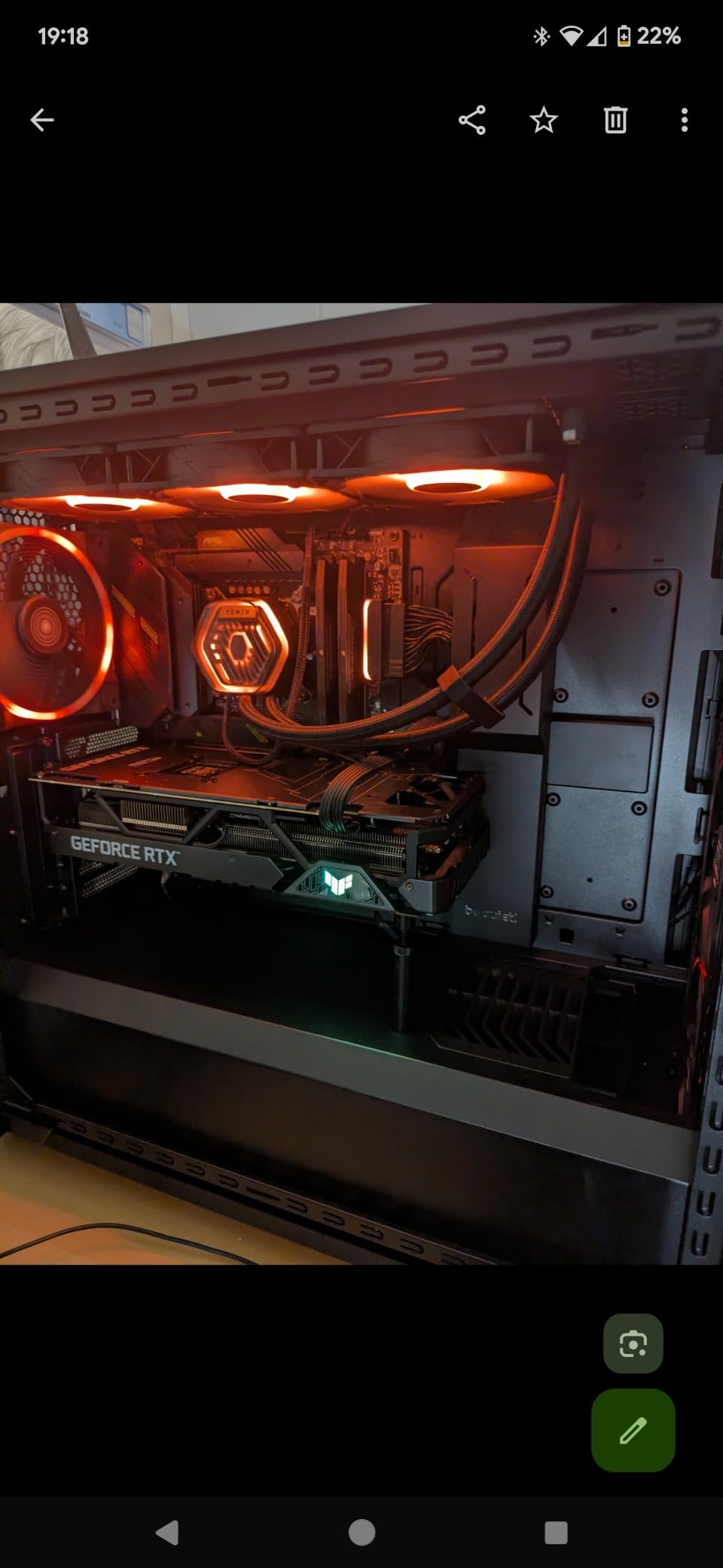 Shadow Base 800 FX - ARGB - 4 Light Wings 140mm PWM Fans - Mid-Tower PC Gaming Case - 420mm Radiators or E-ATX Motherboards Support - White - BGW64 customer photo 1
