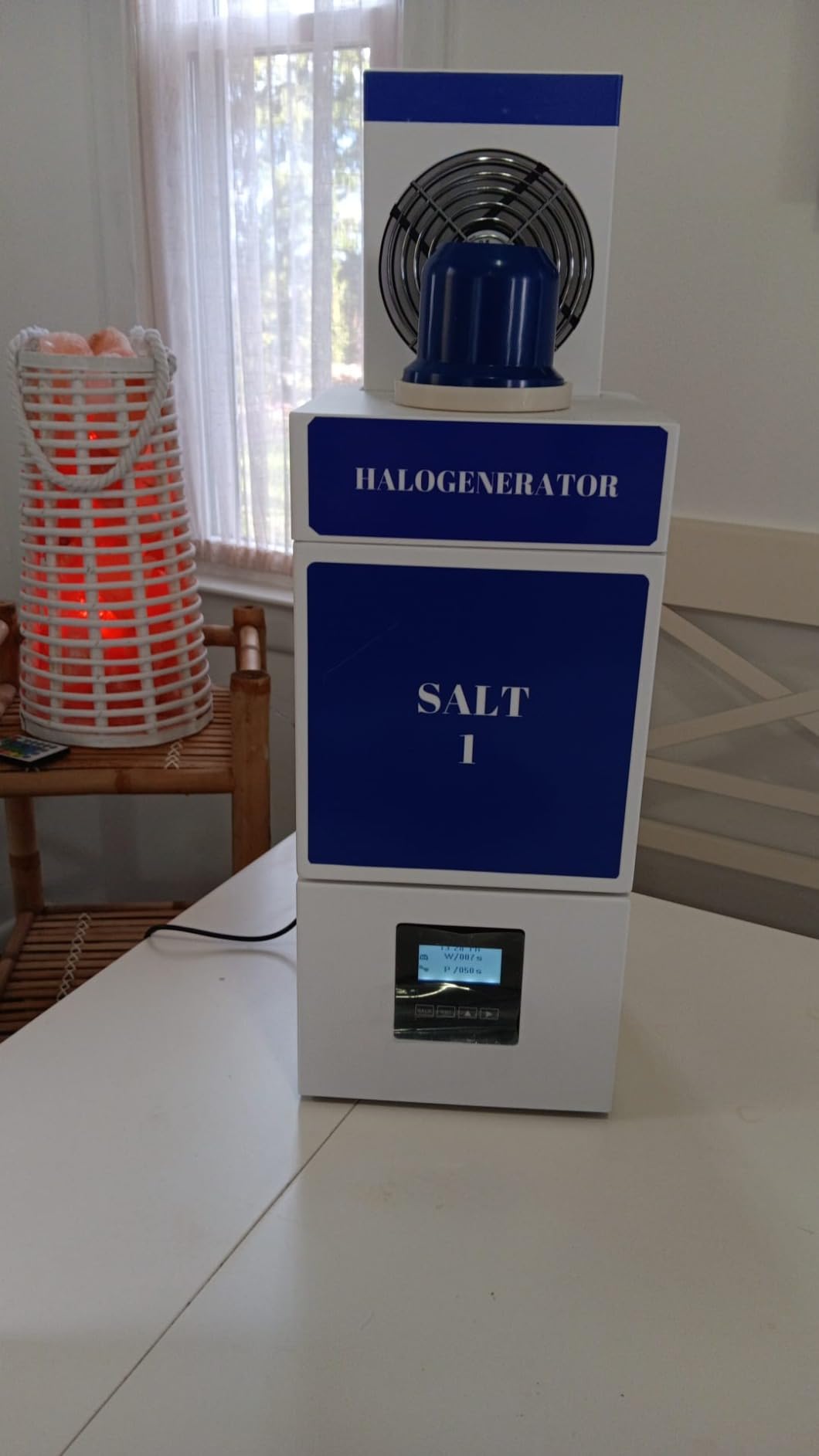 SALT 1 Halogenerator for Rooms Up to 175 Sq. Ft. - Professional Dry Salt Therapy Machine for Home, Spa, Salt Room, Wellness Center, and Portable Therapy Tent customer photo 2