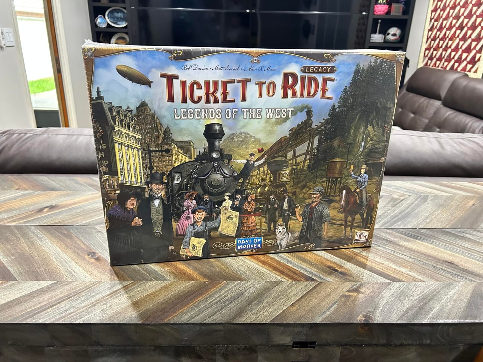 Asmodee Ticket to Ride Legacy: Legends of The West Board Game - The Ultimate Train Adventure! Strategy Game, Family Game for Kids & Adults, Ages 10+, 2-5 Players, 20-90 Min Playtime customer photo 2