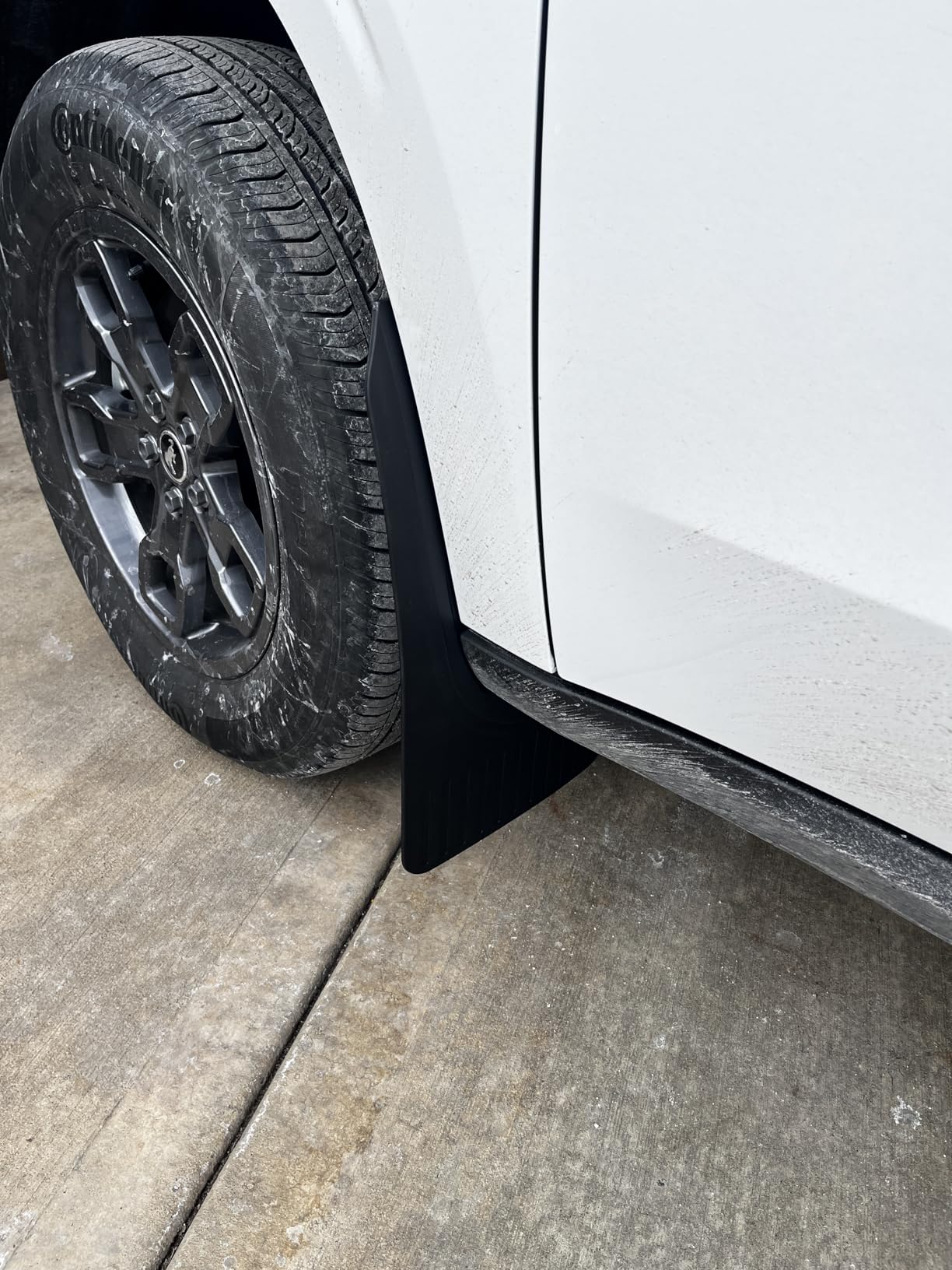 Mabett Mud Flaps for 2022-2026 Ford Maverick Accessories | Not Fit Lobo Trim, Upper PP Rigid and Lower TPE Flexible, Fender Splash Shield Guard, Debris Protection, Direct Bolt Fit customer photo 1