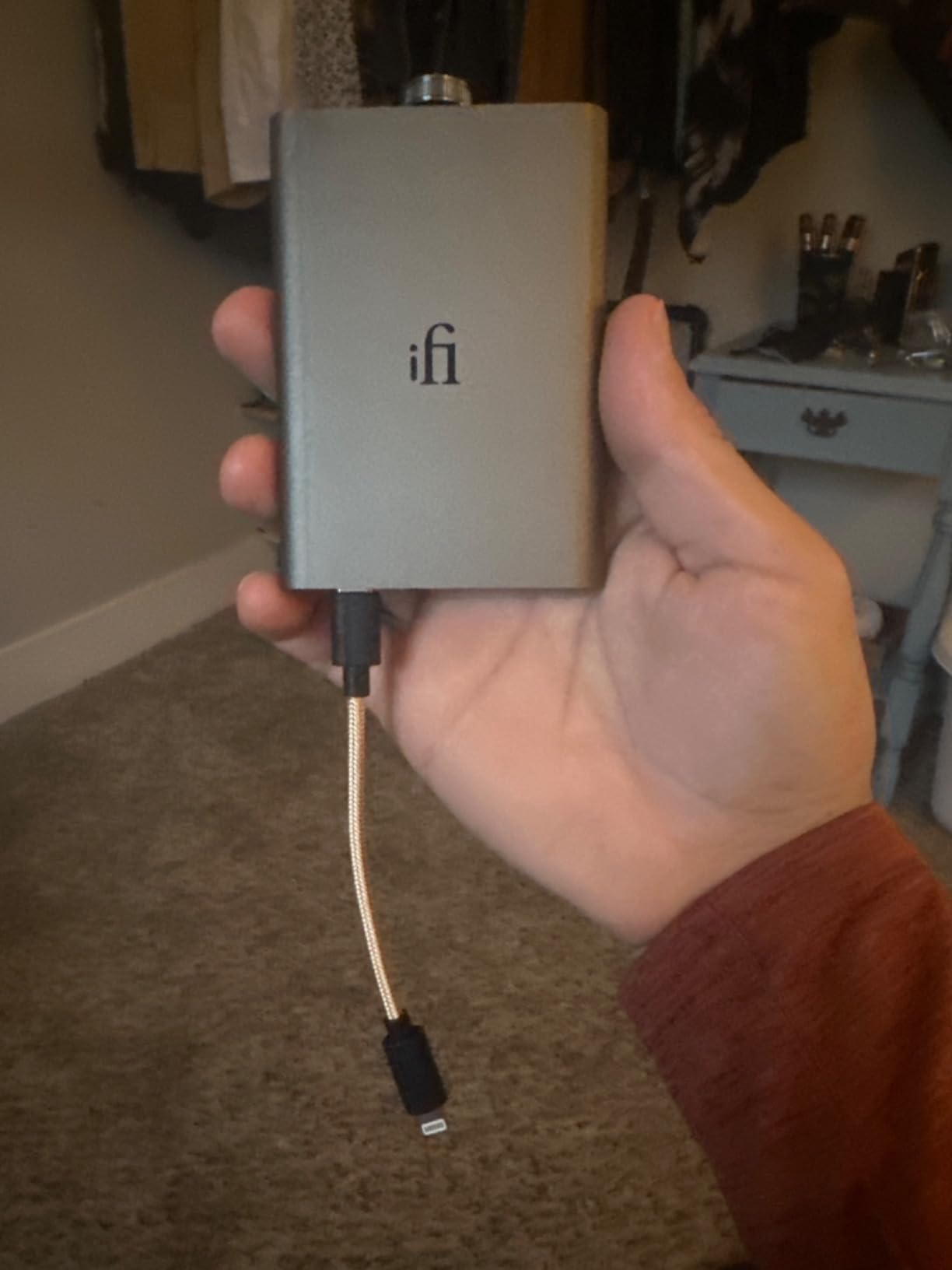 iFi Audio Hip-dac2 Gold Edition - Portable Balanced DAC Headphone Amplifier for Android, iPhone with USB Input Only - MQA Decoder customer photo 2