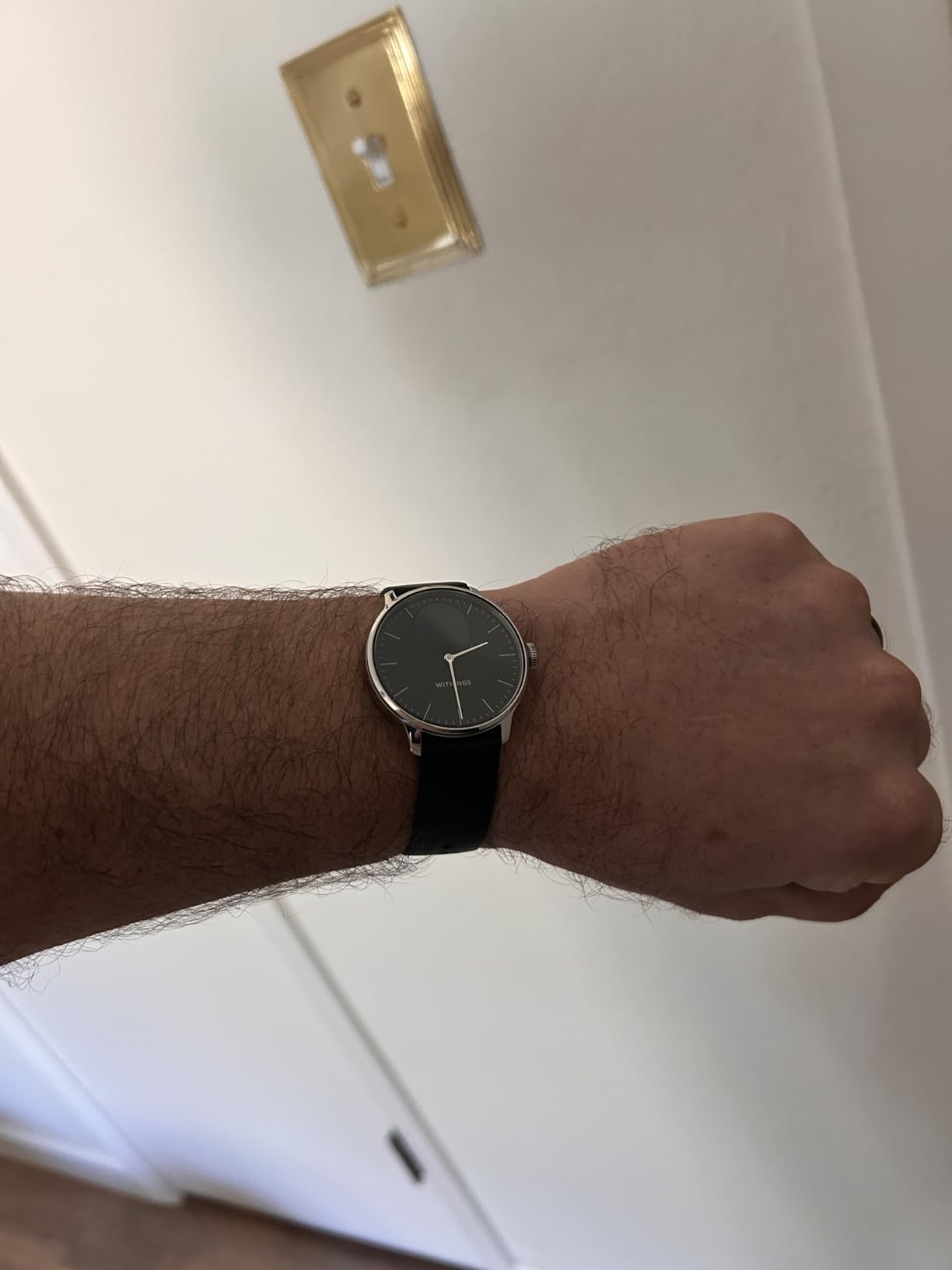ScanWatch Light - Hybrid Smart Watch, Heart Rate Monitoring, Fitness Tracker, Cycle Tracker, Sleep Monitoring customer photo 1