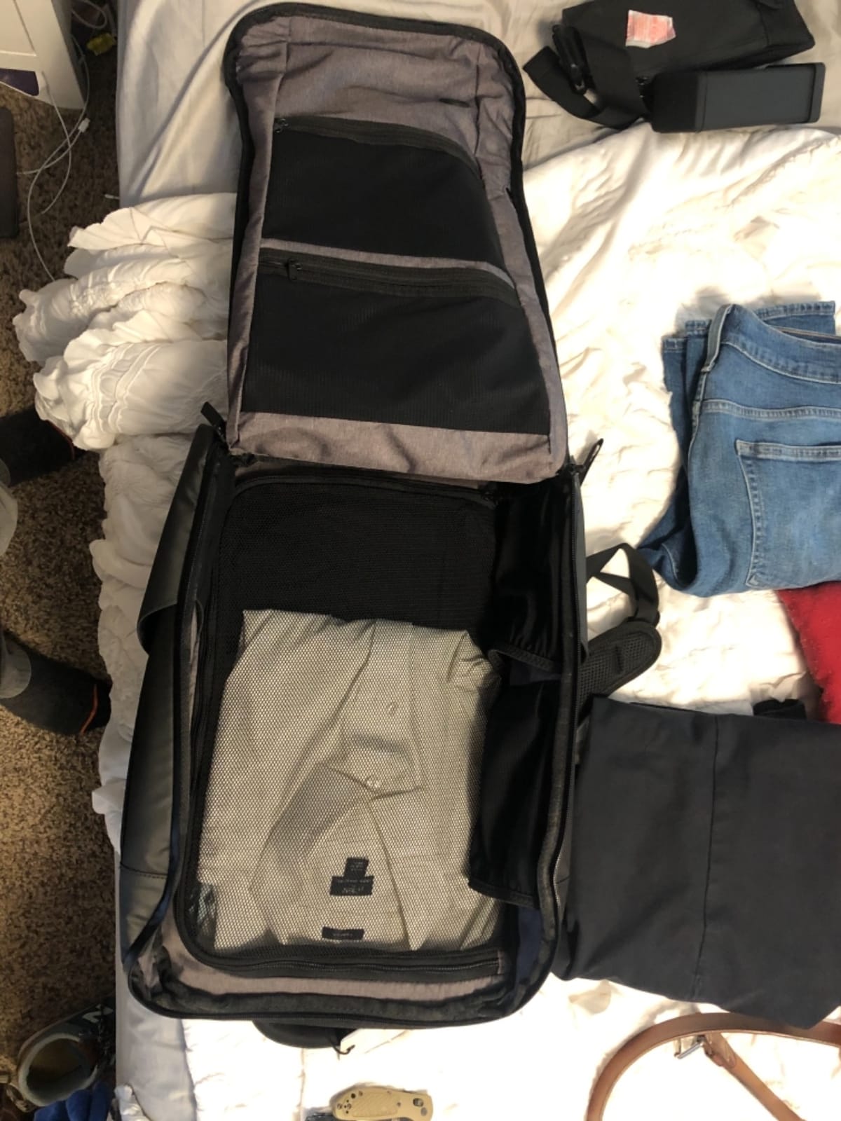 NOMATIC Travel Pack - Mens Travel Backpack - Expandable to 30L - Water Resistant Daypack - TSA-Ready - 16 Laptop customer photo 1