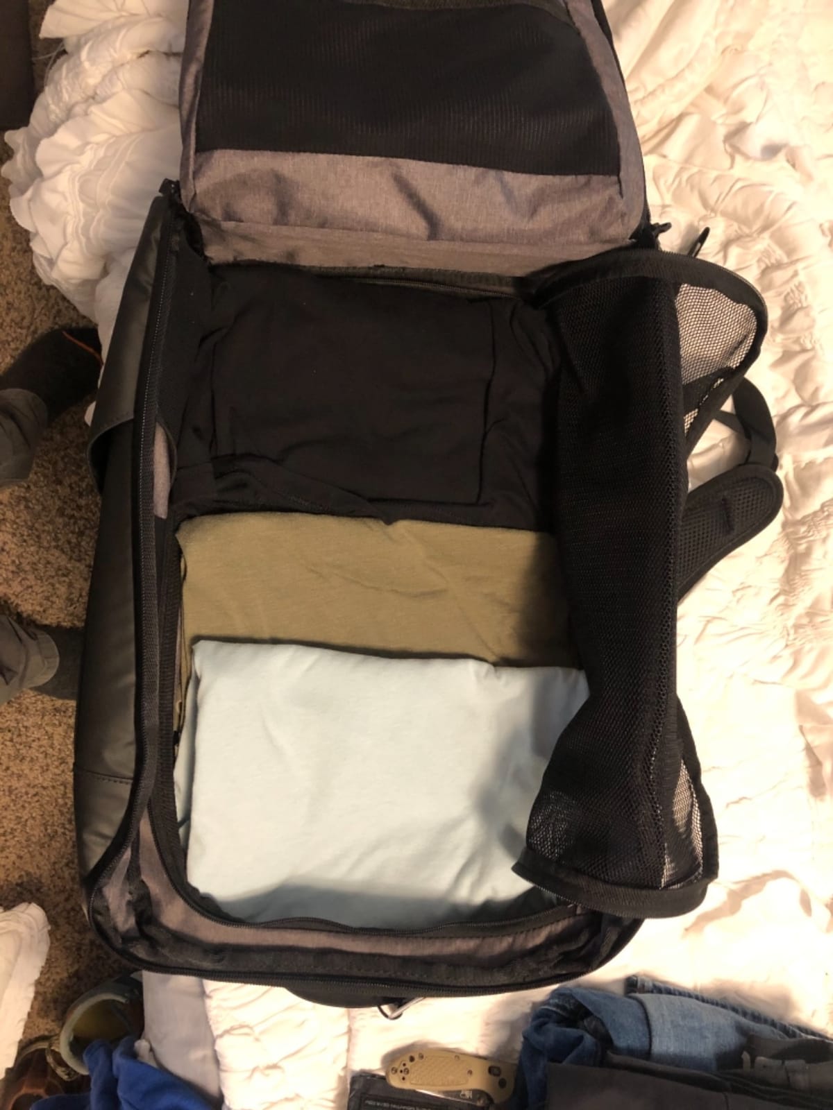 NOMATIC Travel Pack - Mens Travel Backpack - Expandable to 30L - Water Resistant Daypack - TSA-Ready - 16 Laptop customer photo 2