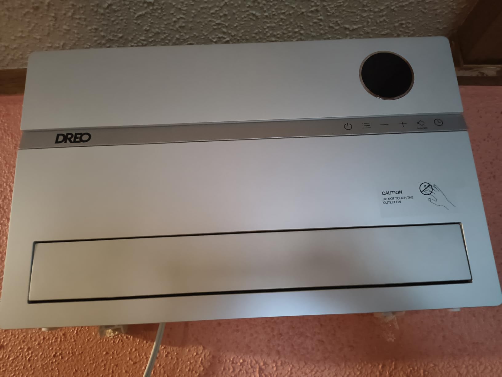 DREO Wall Heater for Bathroom, Safe Smart Space Heaters with ALCI Plug | 120° Oscillation, ECO, Remote, Adjustable Thermostat, 24H Timer, Easy-Mount Electric Heater for Indoor use, Bedroom, Office customer photo 2