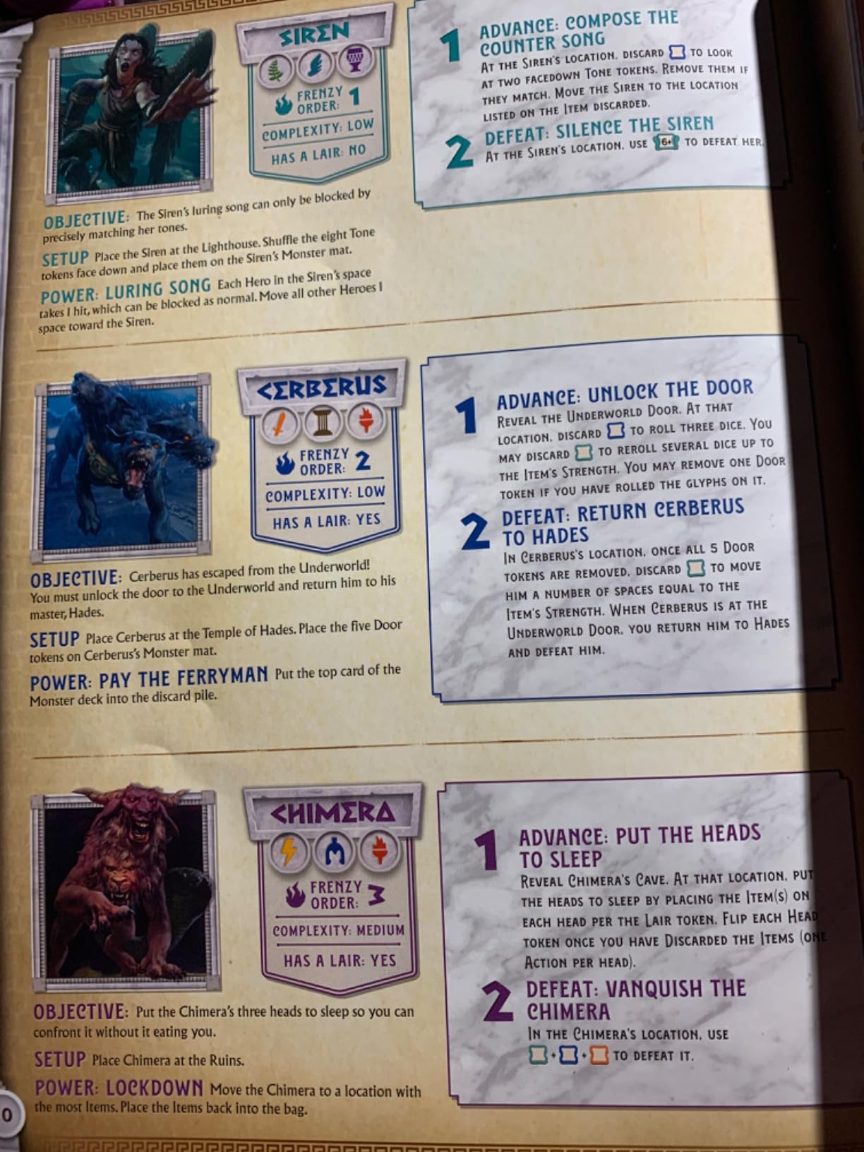 Ravensburger Horrified Games - Greek Monsters - Strategy Board Game - Boost Critical Thinking & Teamwork - Cooperative Gameplay - Unique Monster Challenges - 1 to 5 Players - Adults & Kids 10+ customer photo 2