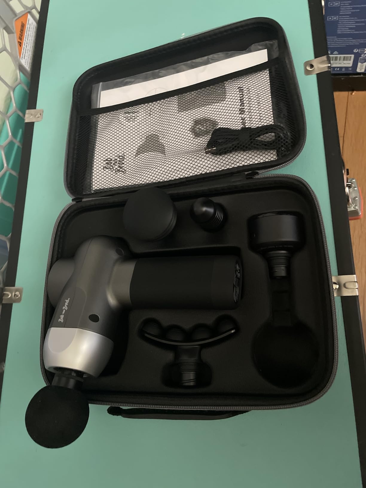 BOB AND BRAD C2 Pro Massage Gun with Heat and Cold Therapy, FSA Eligible & HSA Approved, PT-Developed Deep Tissue Back Massager customer photo 1