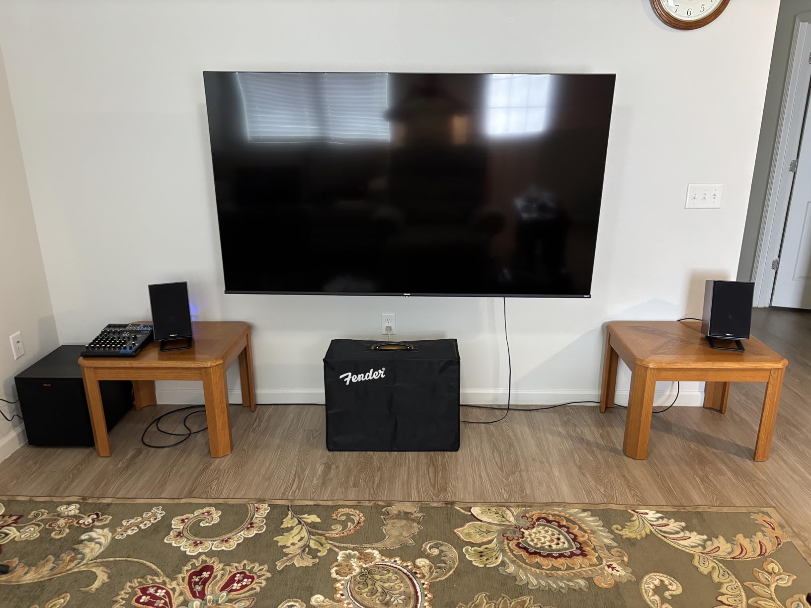 Cherry Transparent One Encore Plus Near Field Studio Monitor Speakers Pair for TV, PC, Gaming. Powered Speakers for Desktop and Room. AUX, USB, Bluetooth, Toslink Optical, Coax, Remote. customer photo 2