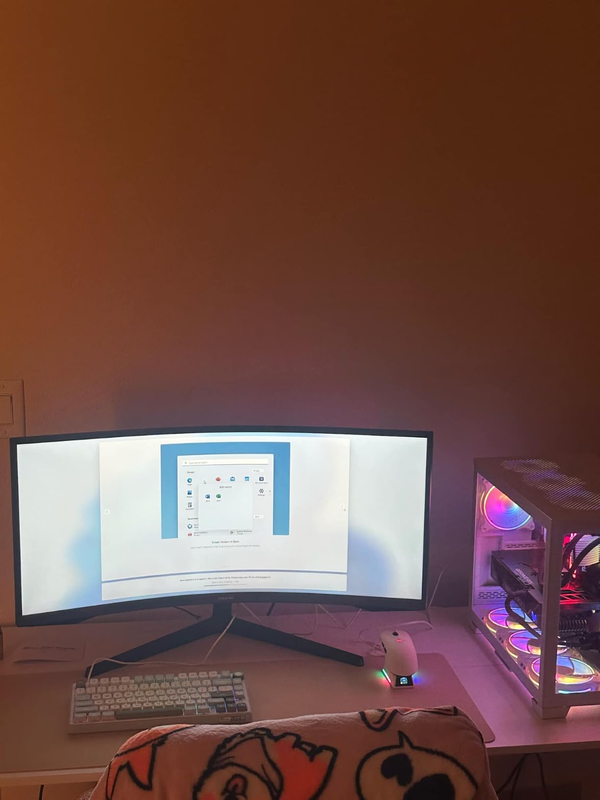 RK ROYAL KLUDGE R75 Mechanical Keyboard Wired with Volume Knob, 75% Custom Gaming Keyboard Gasket Mount RGB Backlit with Software, Cherry Profile, Hot Swappable Silver Switch, PBT Keycaps customer photo 2
