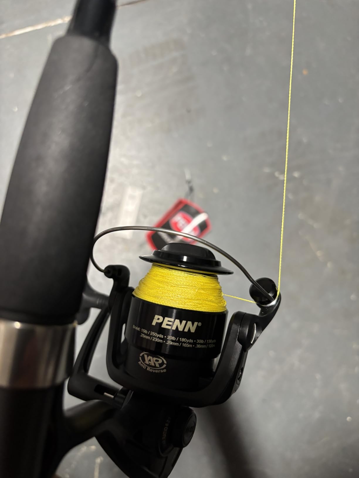 Penn Wrath II Spinning Reel and Fishing Rod Combo customer photo 2