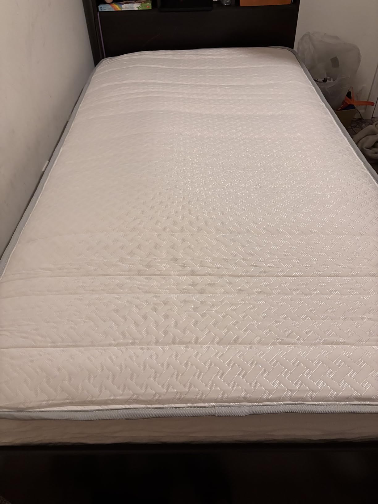 8 Inch Twin Foam and Spring Hybrid Mattress, Medium Feel | Fiberglass Free, Durable Support, Mattress in a Box, CertiPUR-US & OEKO-TEX Certified Safe Materials customer photo 2