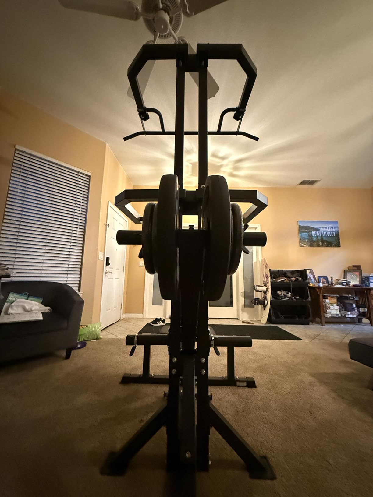 Assisted Pull Up Machine, GMWD 600LBS Leverage Assisted Chin and Dip Machine, 4 in 1 Plate Loaded Gym Equipment, Pull Up Machine with 1:1 Counterweight System & Band Peg for Home Gym customer photo 1