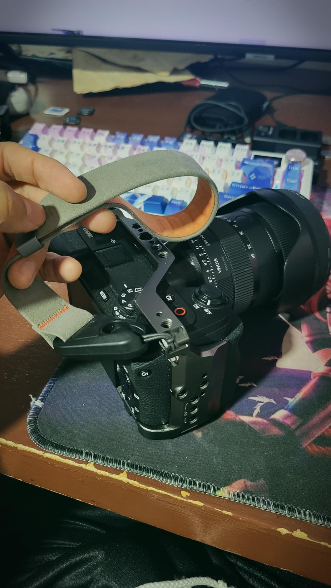 PGYTECH Camera Wrist Strap for DSLR SLR Mirrorless Quick Release, Dark Grey | Adjustable Camera Hand Strap for Sony/Nikon/Canon/Fujifilm, Ideal for Photographers for Travel, Outdoor& Daily Shooting customer photo 1