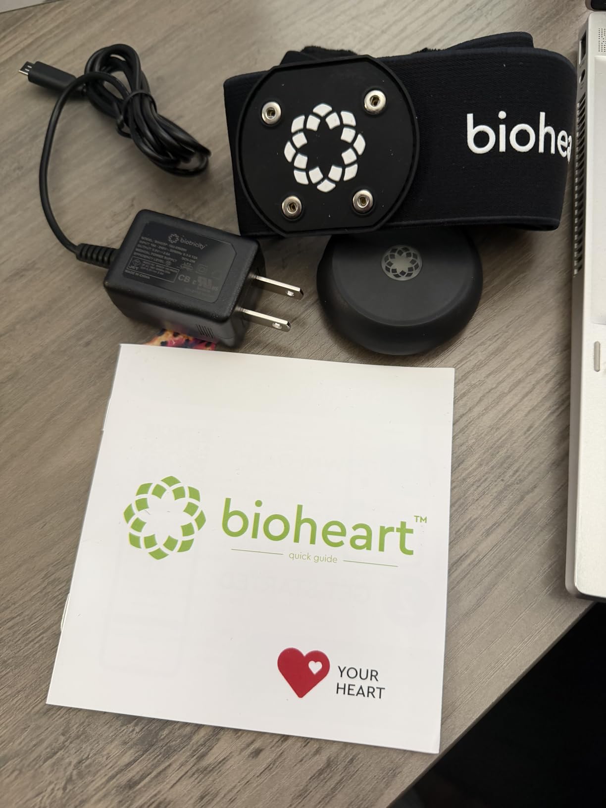Bioheart | 24/7 Continuous Heart Monitor | No Prescription Needed | Smart Wearable | Chest Strap | One Month Subscription Included customer photo 1