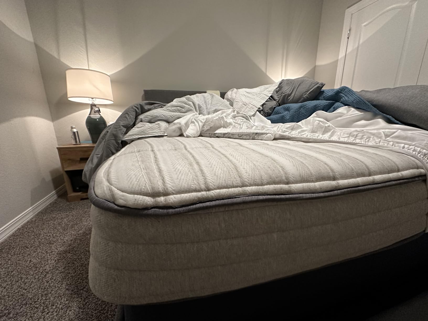 Ethical Mattress CO 10-inch Mattress, Organic & Toxin-Free, King Size | Medium Firm Hybrid, Bed-in-a-Box, Made in the USA with Organic Cotton, Wool, Latex & Pocketed Coil Springs customer photo 1