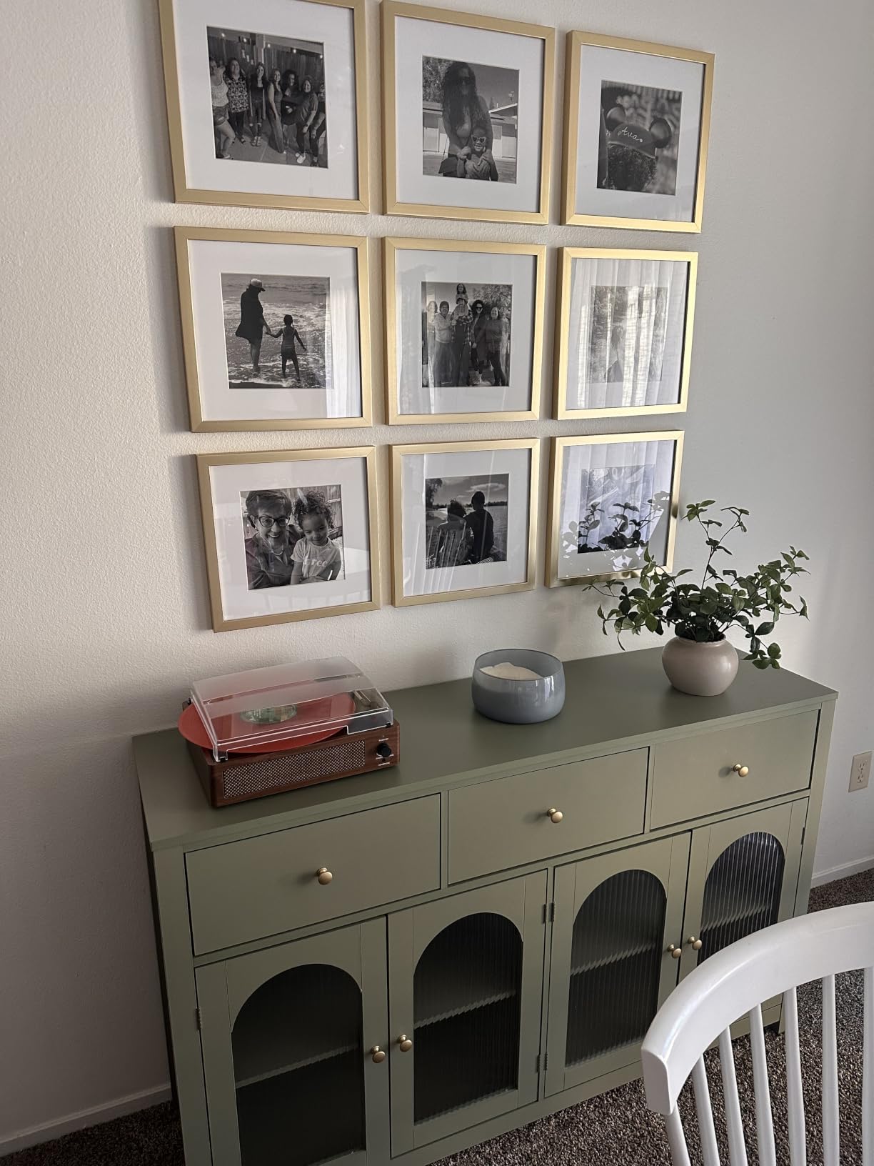 FINETONES Buffet Cabinet with Storage, Kitchen Storage Cabinet for Home | 55.1