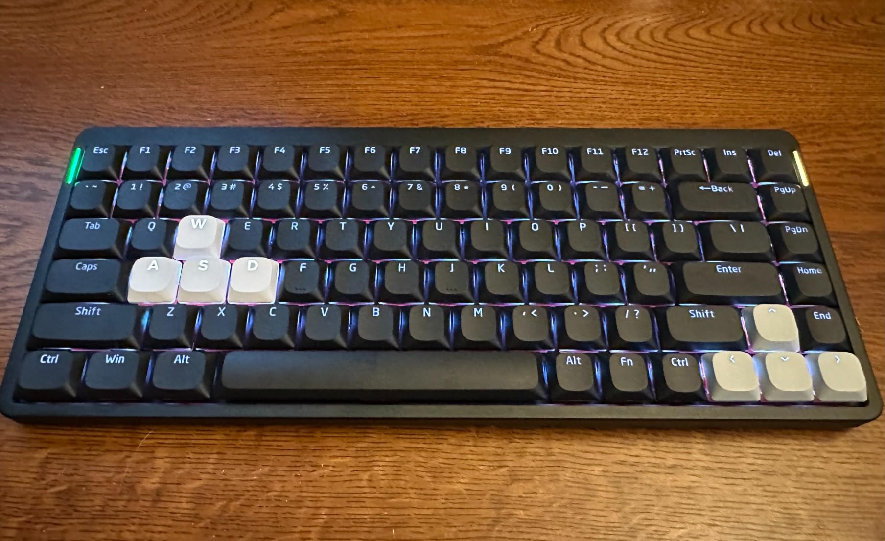 NuPhy Air75 V2 Portable 75% Low Profile Mechanical Keyboard, Wireless Keyboard, Supports Bluetooth/2.4G/USB-C RGB Bluetooth Keyboards, Compatible with Windows/Mac OS/Linux Systems - Gateron Cowberry Switch customer photo 2