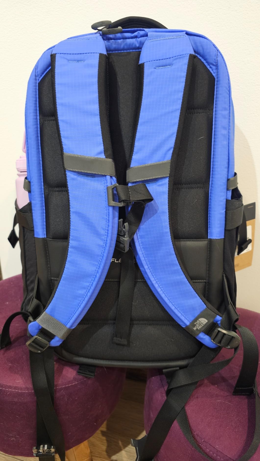 The North Face Recon Everyday Laptop Backpack, Blk/Blk-NPF, One Size | Daypack, Water Repellent, Laptop Sleeve, 2 Water Bottle Pockets customer photo 2