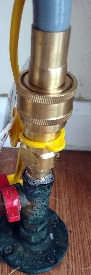 MIV Upgraded 10ft Propane to Natural Gas Conversion Kit for Weber Genesis, Genesis II, Spirit, Spirit II Grills, Natural Gas Hose with Regulator for Genesis, Genesis II, Spirit customer photo 1
