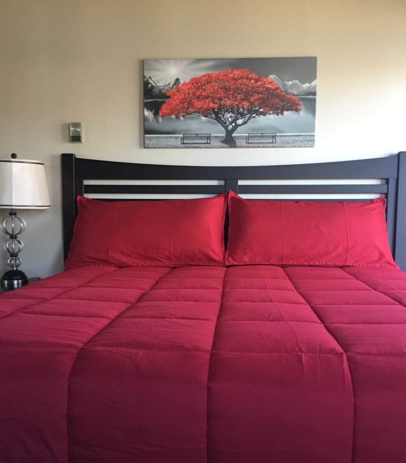 Mofutinpo Canvas Wall Art for Living Room, Bedroom, Office - Large Wall Art Decor - Abstract Wall Art - Modern Black and White Paintings, Blue and Grey Wall Decor, Artwork and Pictures for Wall 24x48 customer photo 1
